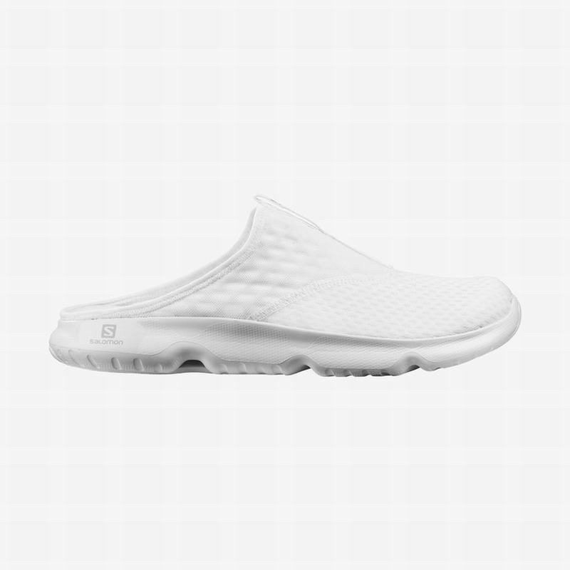 SALOMON REELAX SLIDE 5.0 Philippines - Men's Sandals - White | 294356-HNP